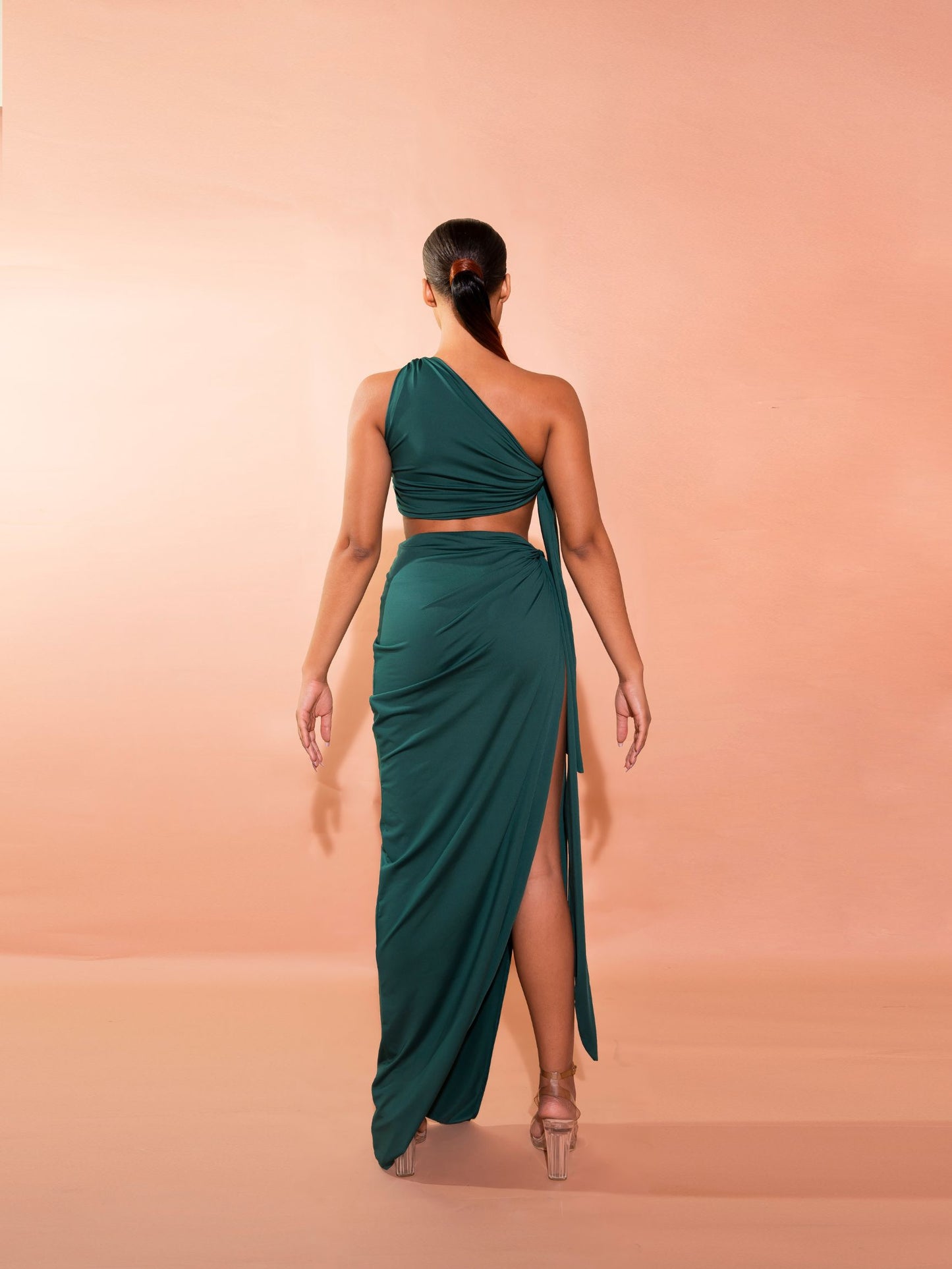 ASHEKA SKIRT SET - EMERALD