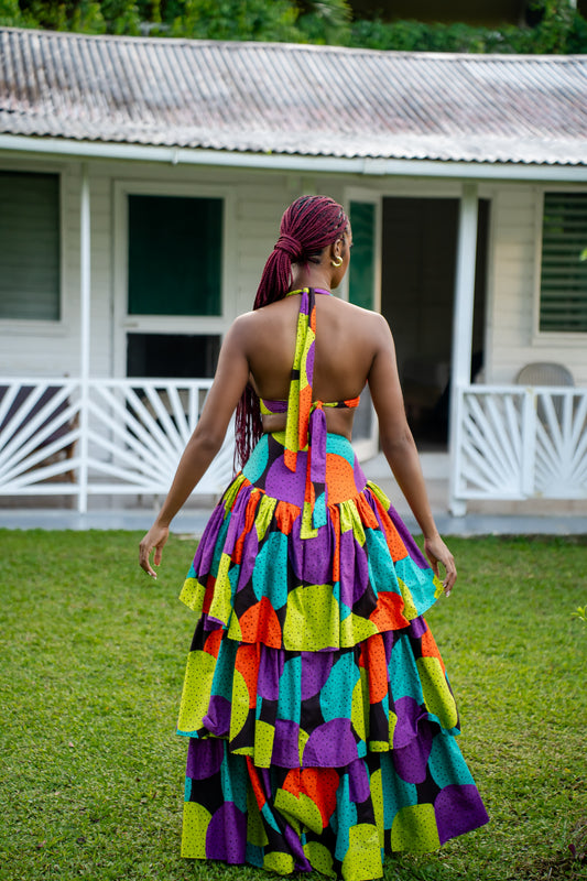 TERRA SKIRT SET - LISSAN PRINT