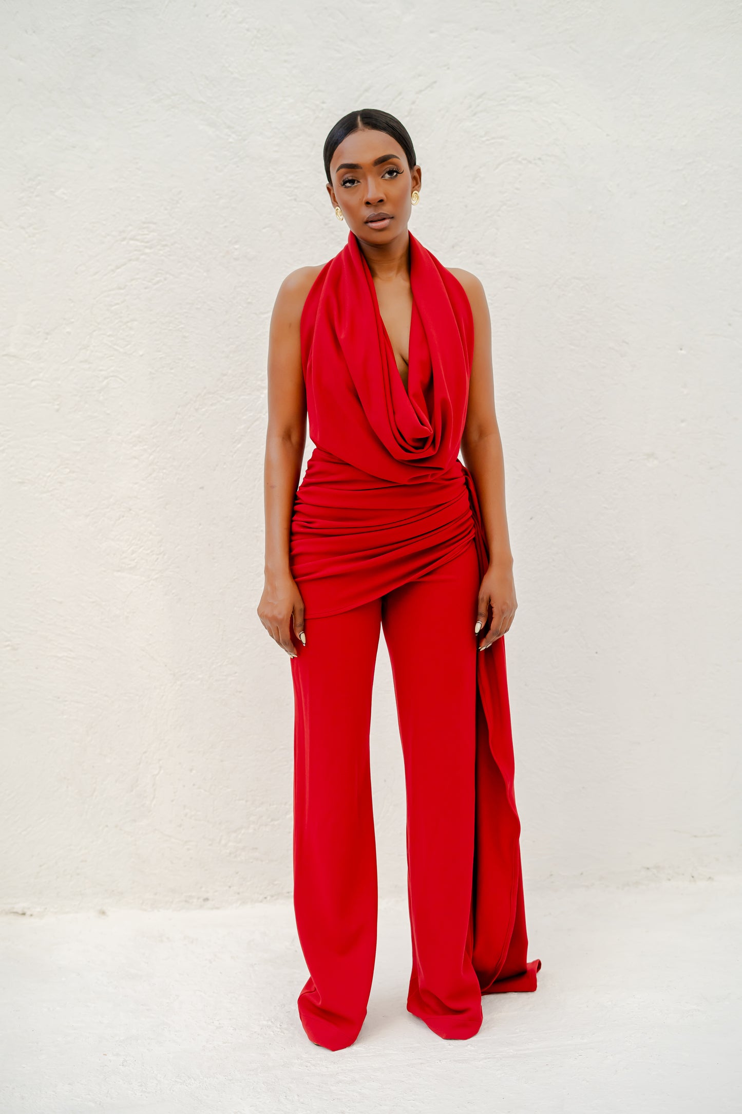 NOLA TOP - MAROON