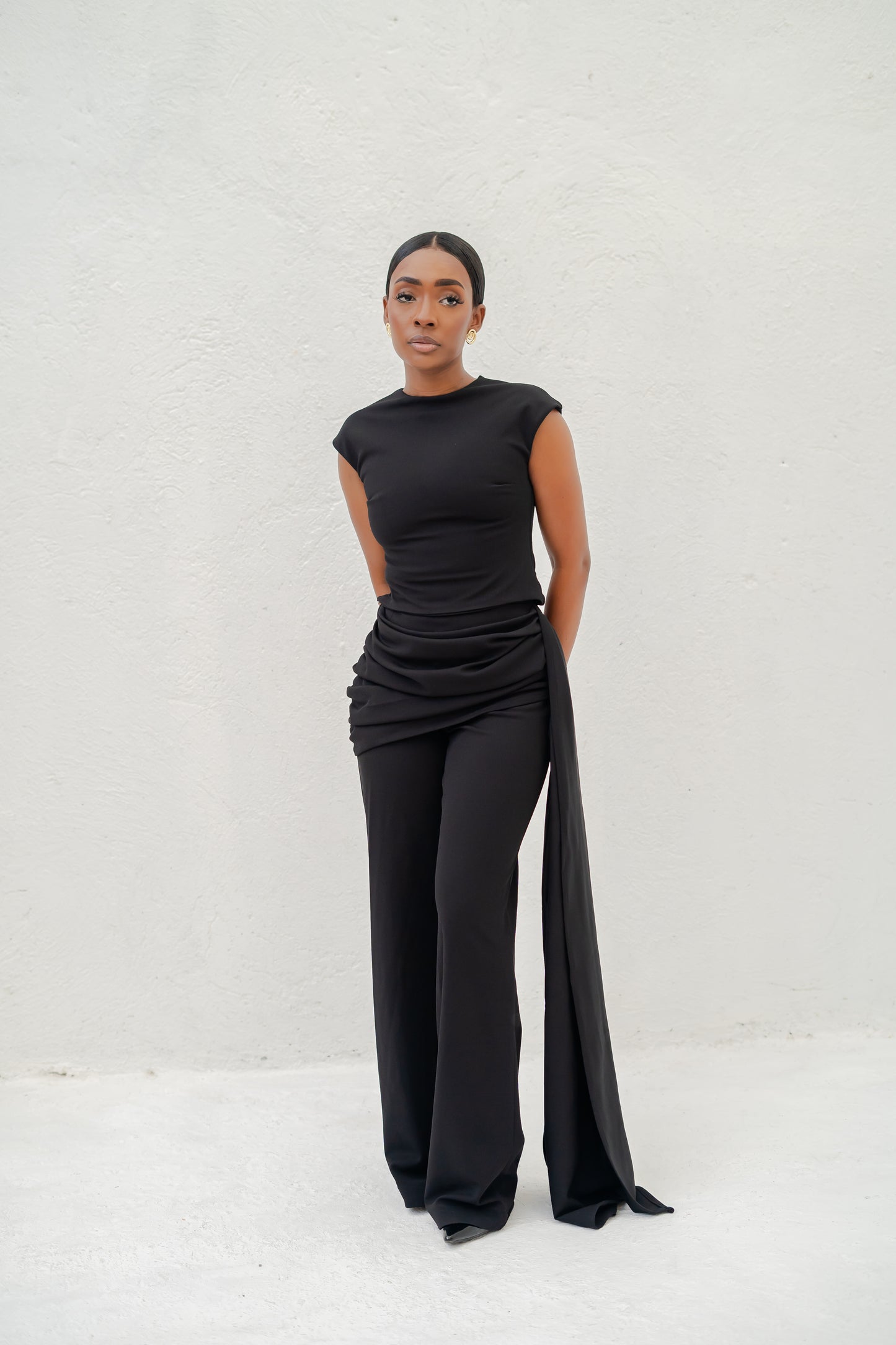 CORI TOP - BLACK