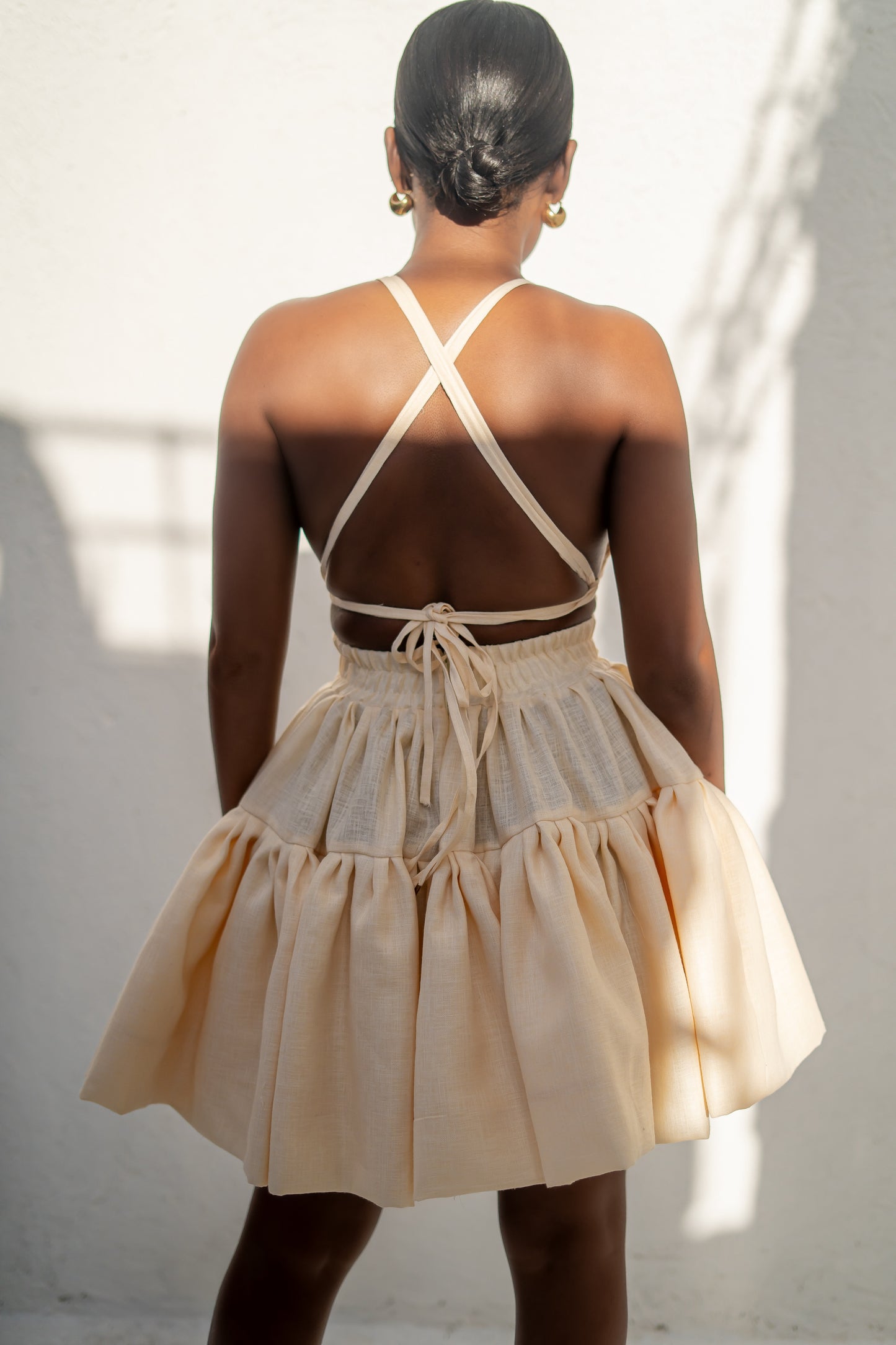 CHI LINEN DRESS