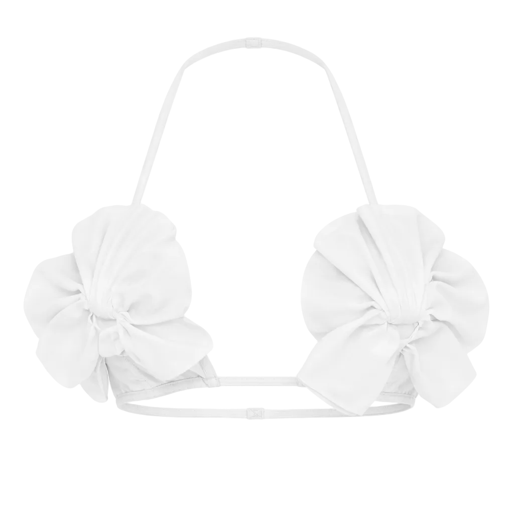 BLUME BRALETTE - WHITE