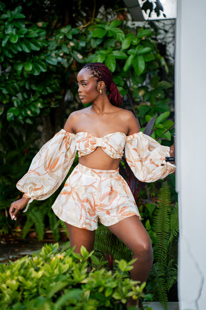 ZARIAN SHORTS SET - SIENNA PRINT