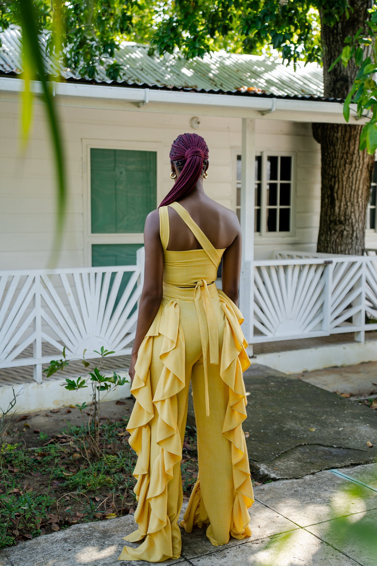 KAMARA PANT SET- MARIGOLD