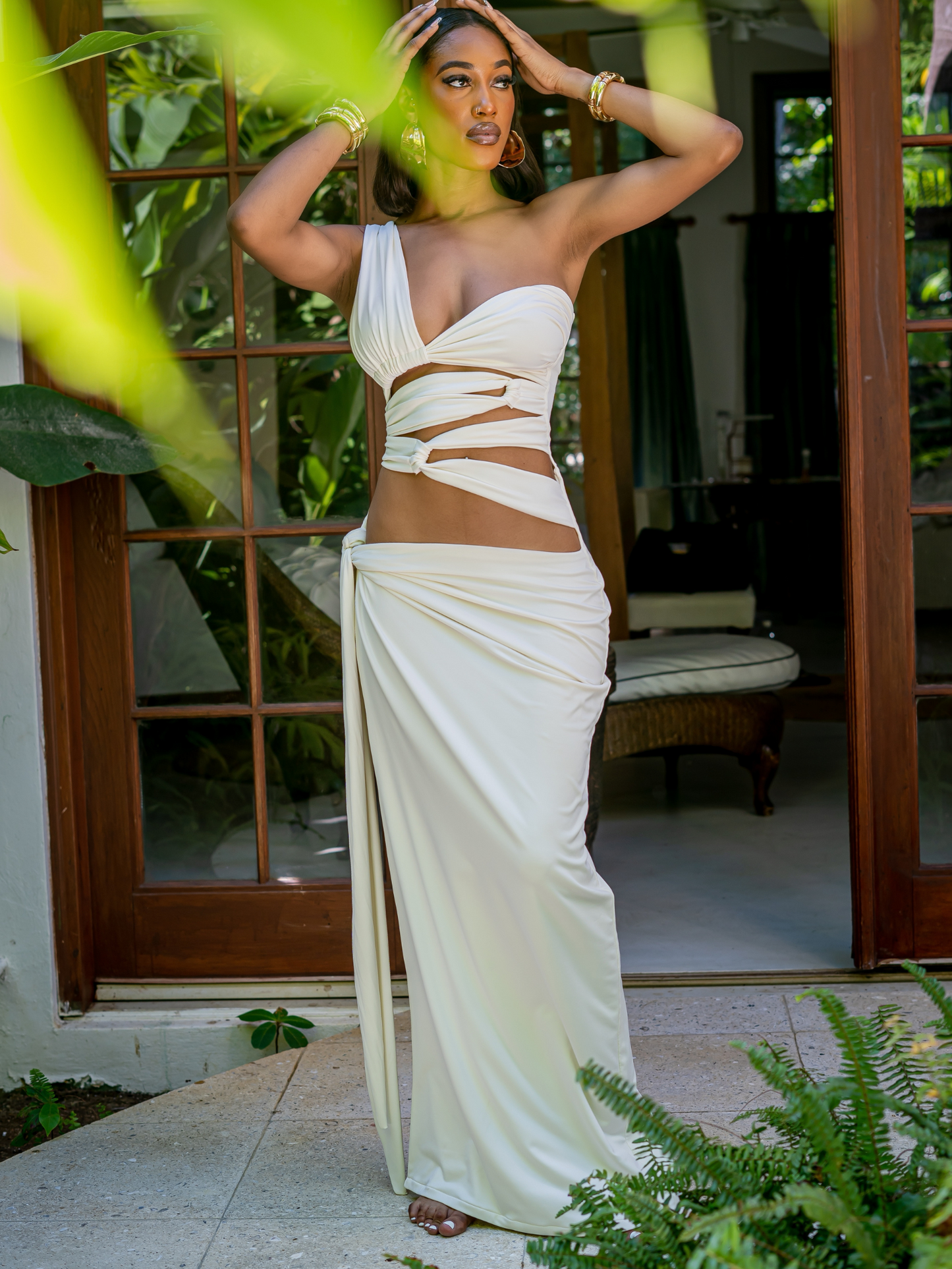 RENA GOWN- IVORY