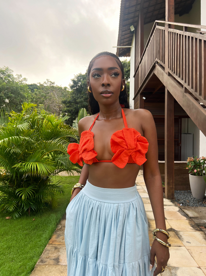 BLUME BRALETTE - ORANGE