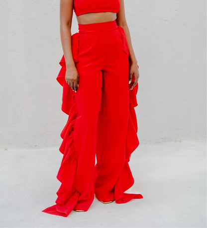 DAHLIA PANT - RED