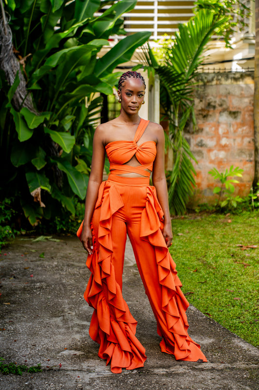 KAMARA PANT SET- EMBER