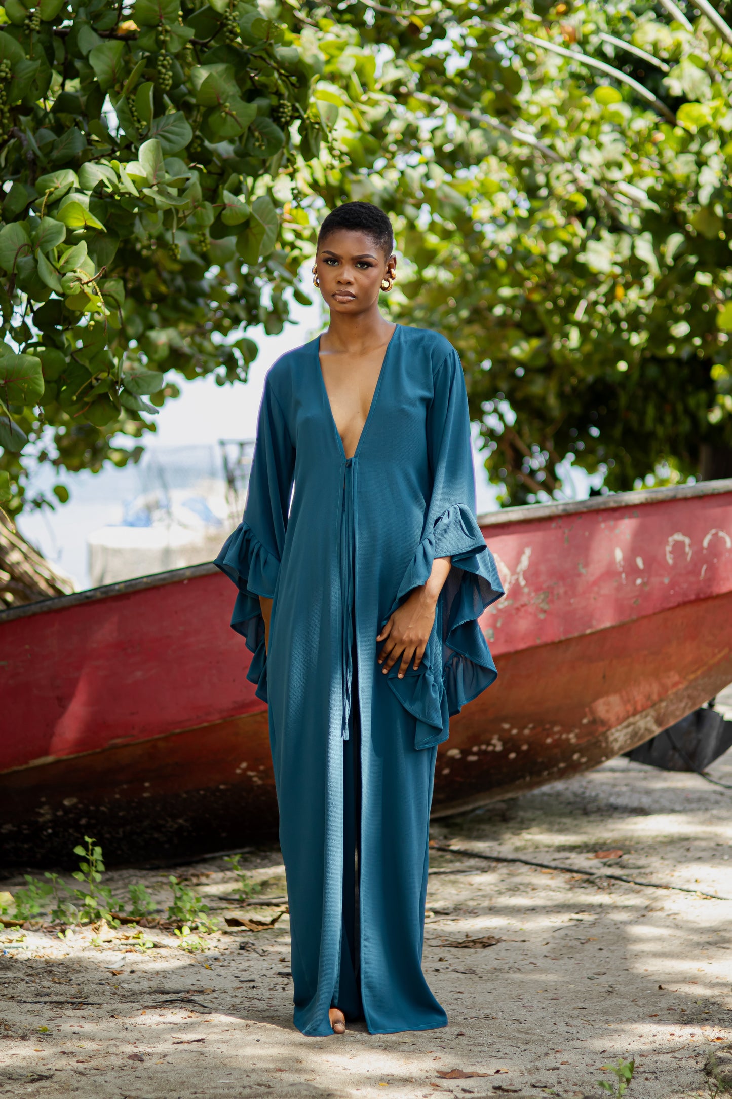 MALA PANT SET - TEAL