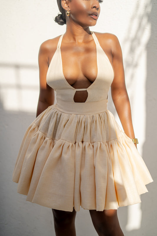CHI LINEN DRESS