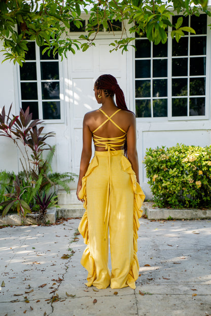 LILA PANT SET- MARIGOLD