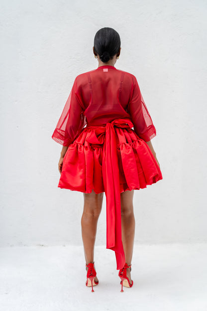 GINA SKIRT - RED