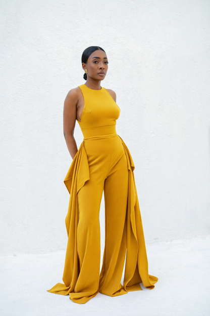 BEATRICE JUMPSUIT - HONEY