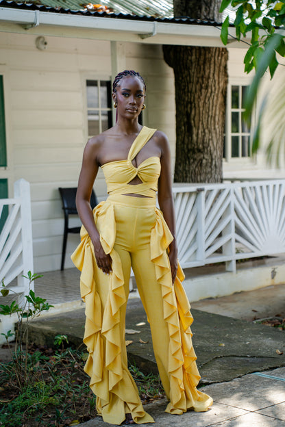 KAMARA PANT SET- MARIGOLD
