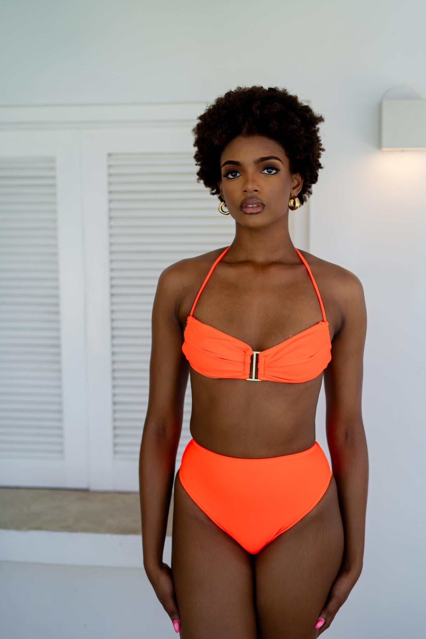 OLORA BIKINI - NEON ORANGE