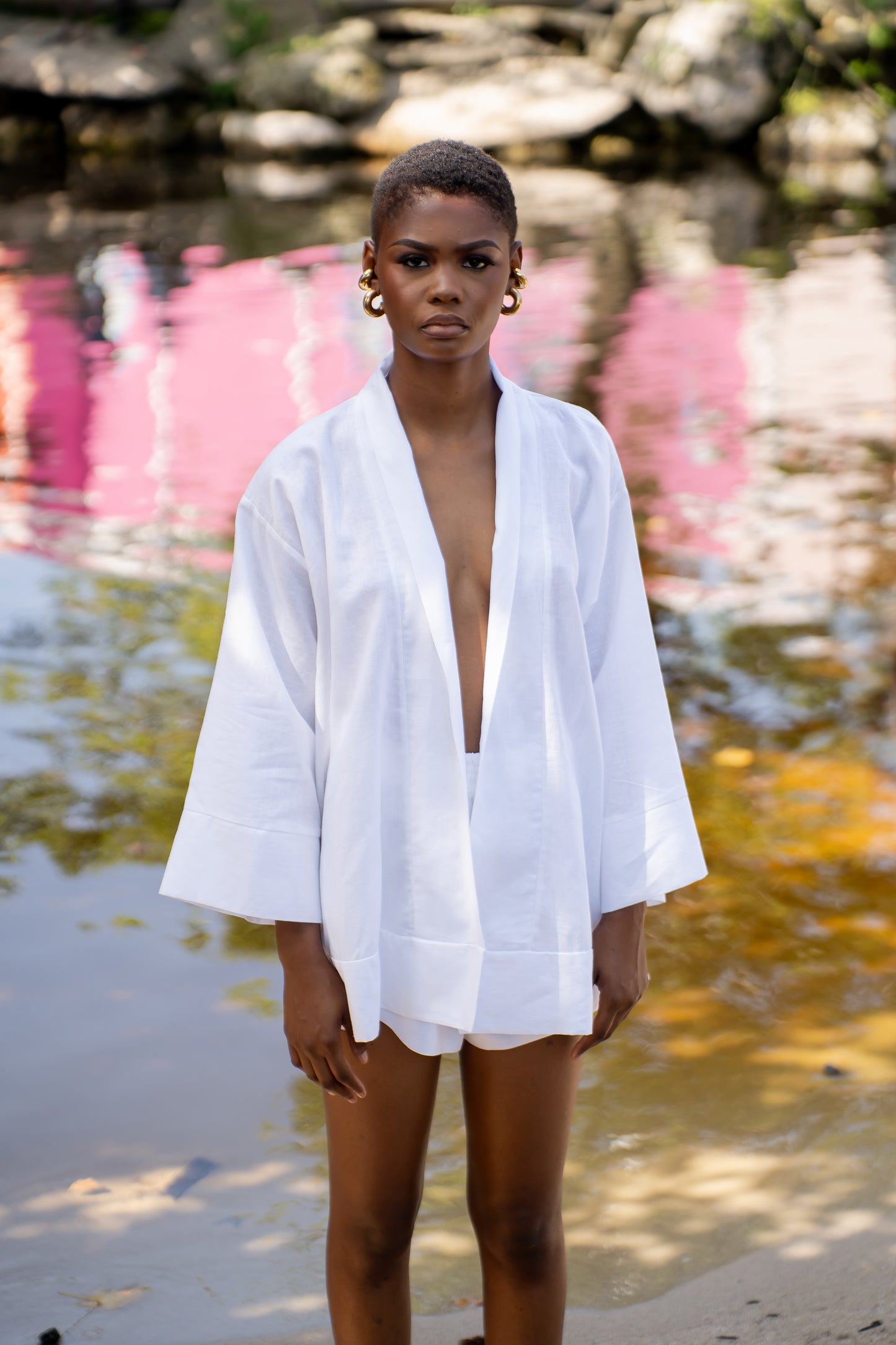 NERINA KIMONO SHORTS SET