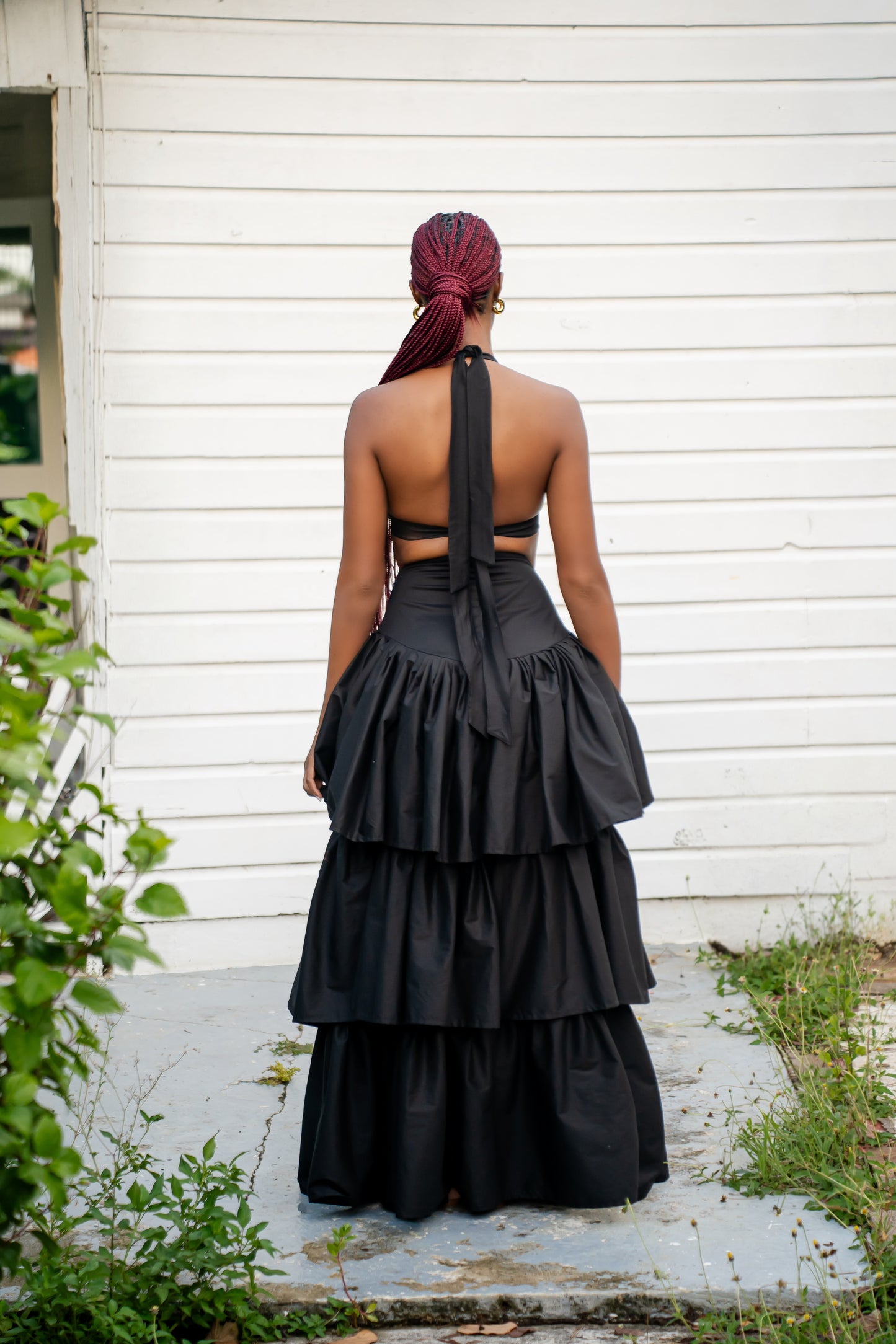 TERRA SKIRT SET - BLACK