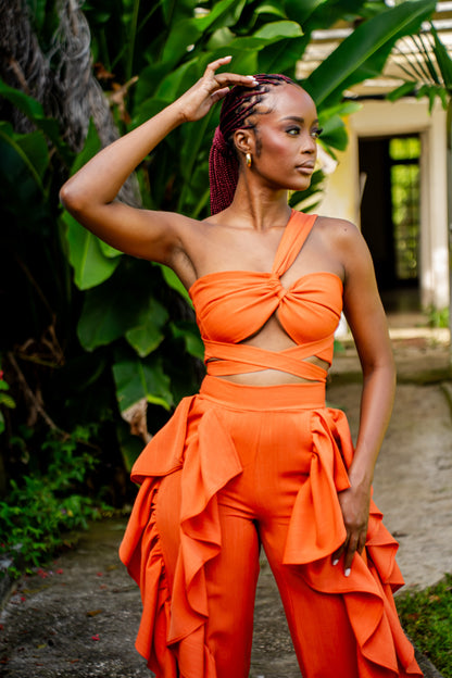 KAMARA PANT SET- EMBER