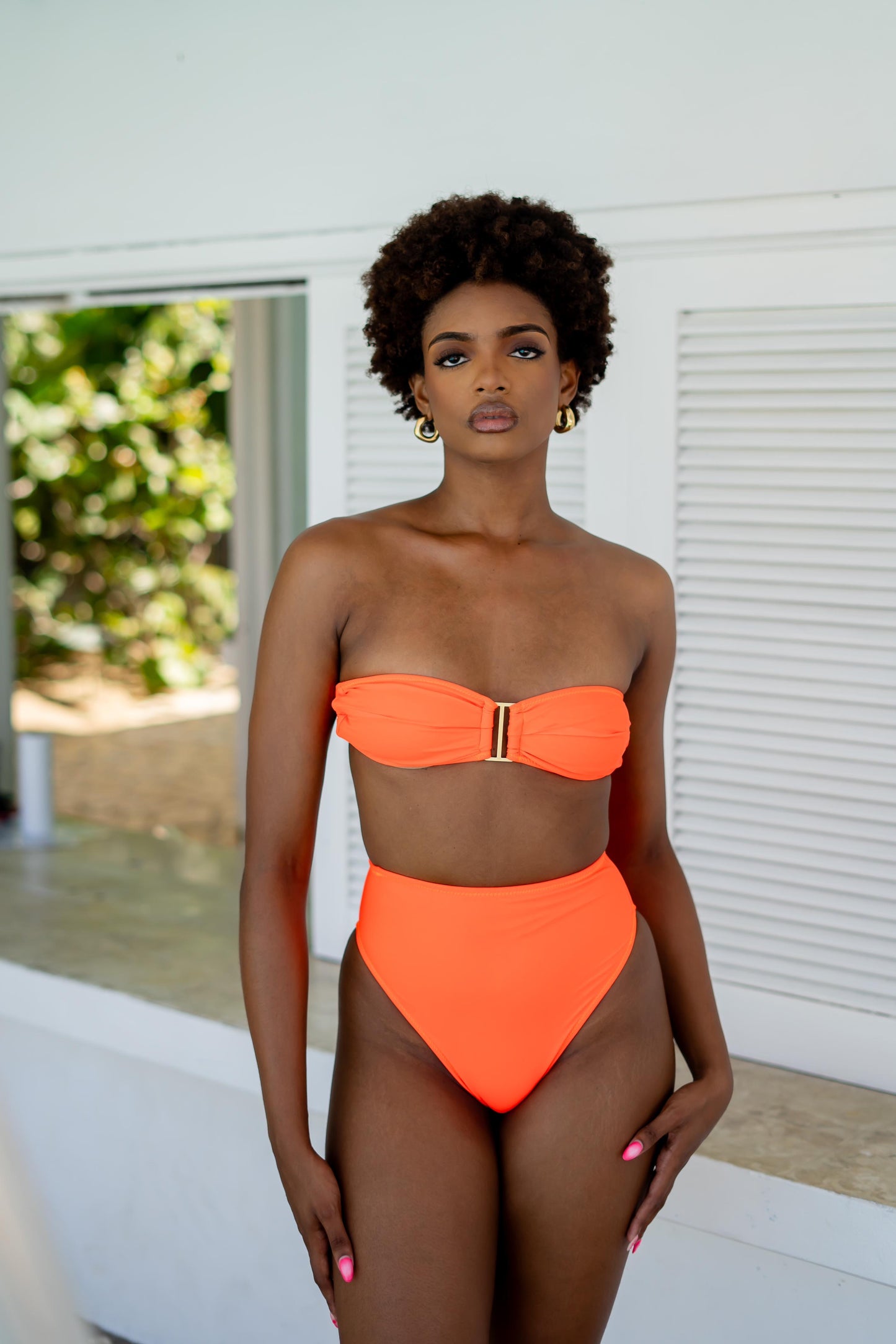 OLORA BIKINI - NEON ORANGE