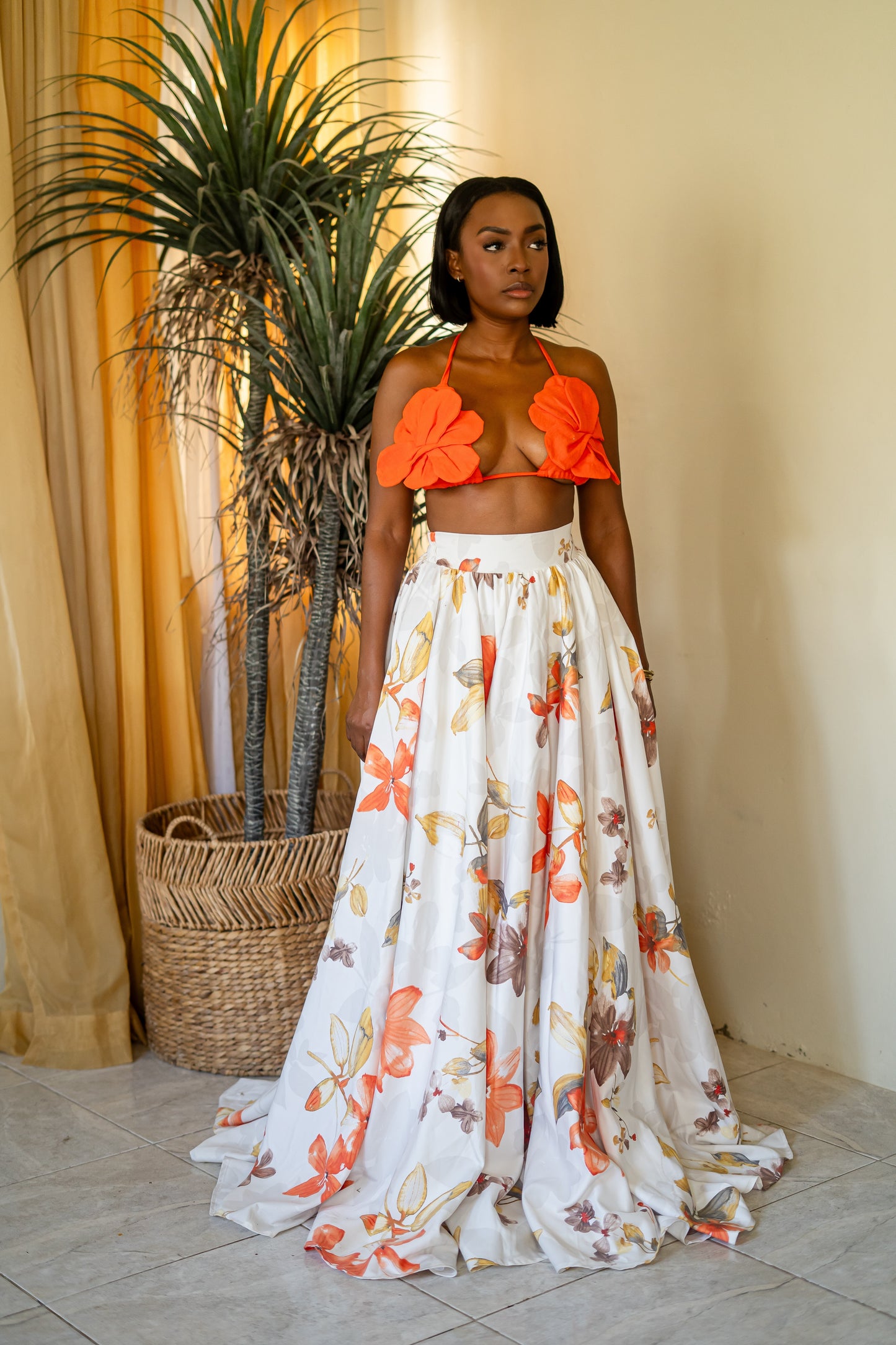 SS- FLORA MAXI SKIRT
