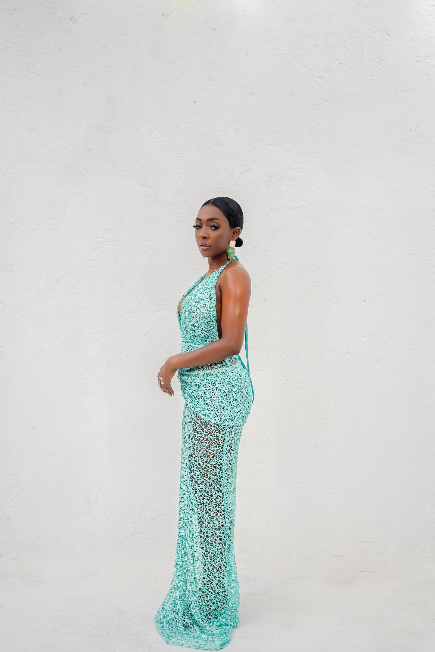 ANEESH CROCHET DRESS