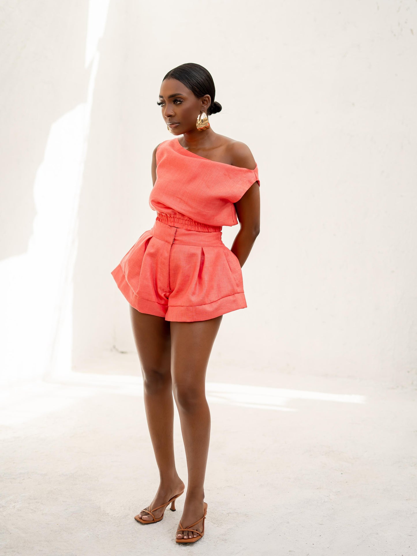 CAICOS SHORTS SET - ROSE