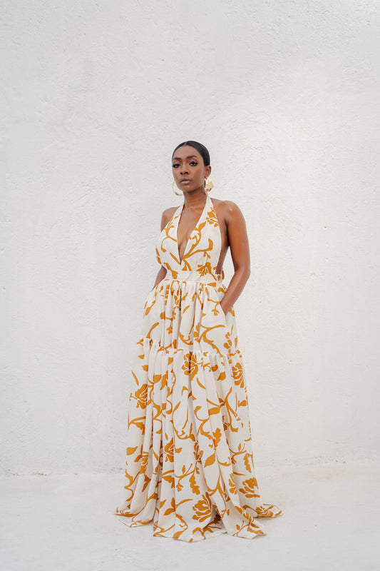 LAMERE MAXI DRESS