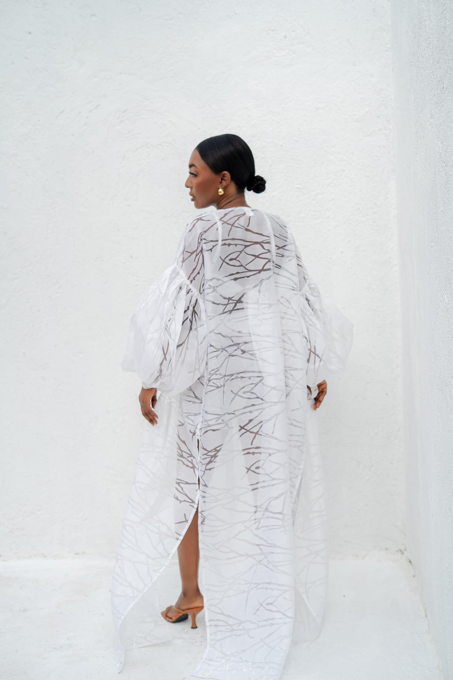 SS-KAYSI KAFTAN ROBE SET - KAVA